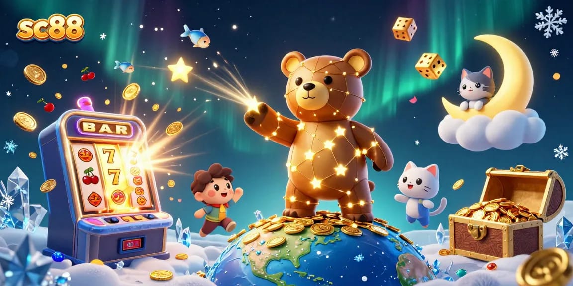 Spin to win with sc88’s exciting 3D casino adventure filled with coins and vibrant gameplay!
