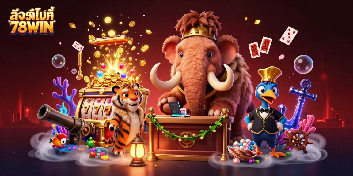Experience the thrill of gaming with ลิงก์ไปที่ 78WIN as the bouncer checks in a VIP saber-tooth tiger.