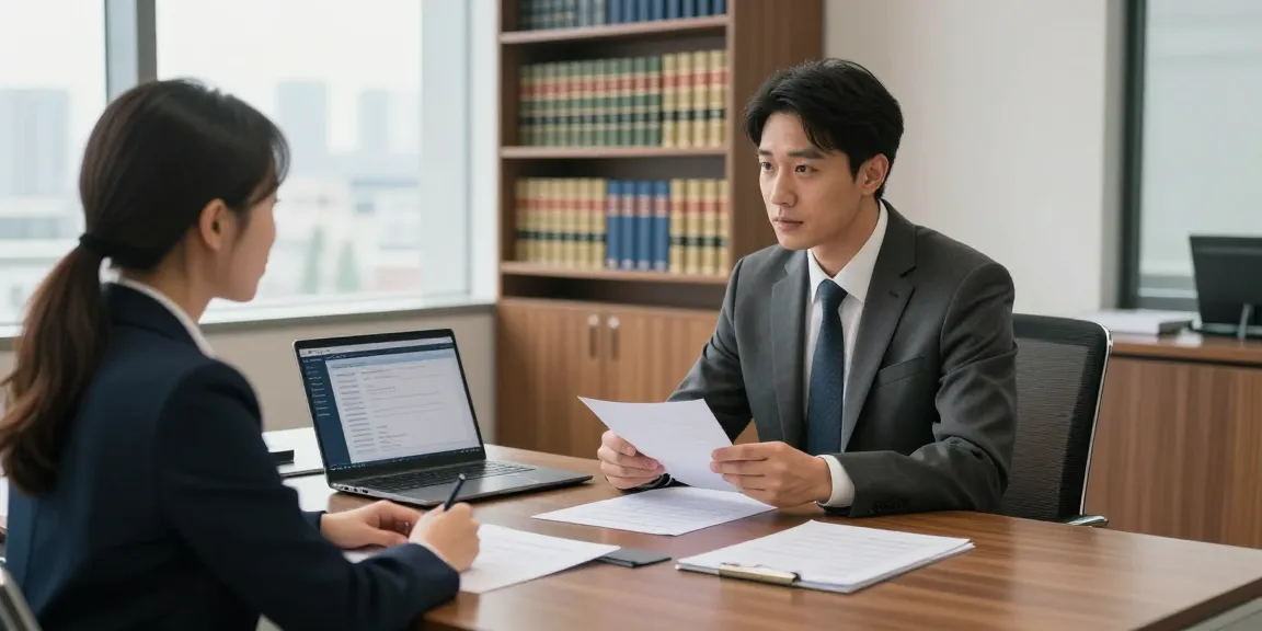 Engaging legal consultation at https://f168.law/ featuring a lawyer and client reviewing case documents.
