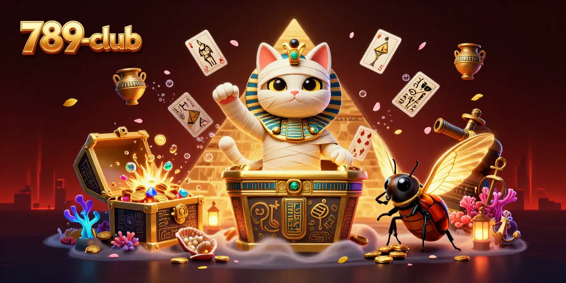 Experience immersive gameplay with the vibrant 789-club and its stunning Egyptian casino theme.