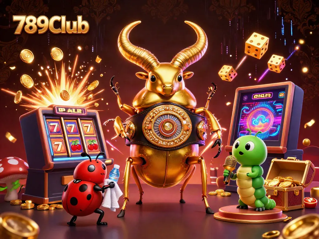 Engage with the 789CLub casino experience featuring dynamic gaming elements and characters.