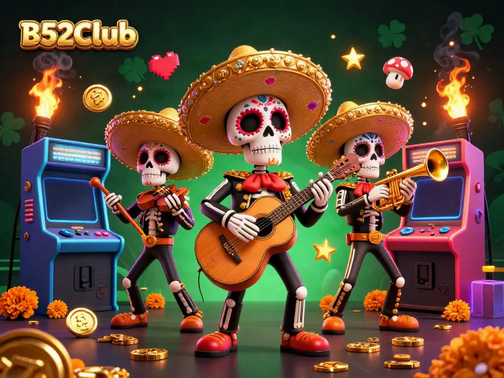 Experience thrilling gameplay at B52CLub with vibrant gaming themes and exciting casino visuals.