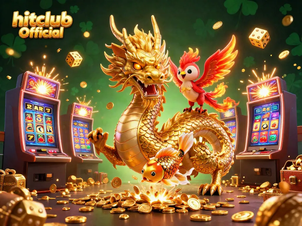 Experience exhilarating gameplay at hitclub Official with vibrant slot machines and dynamic casino elements.