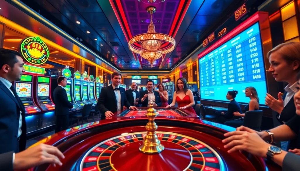 Experience the excitement of betting at 678win.com with vibrant casino visuals.