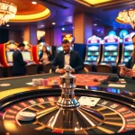 Experience thrilling gameplay and casino excitement at 23win1.de.com with vibrant poker chips and roulette games.