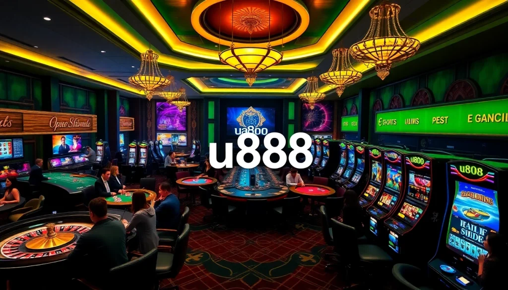 Experience thrilling gameplay at u888 with dynamic casino games and vibrant visuals.