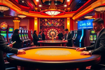 Experience winning strategies at the casino while exploring link S8 through vibrant gambling scenes.