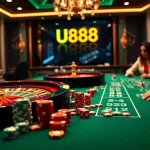 Experience high-stakes excitement at U888's vibrant online casino.