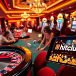 Players enjoying high-stakes games at Hitclub casino, capturing the excitement of online gambling.