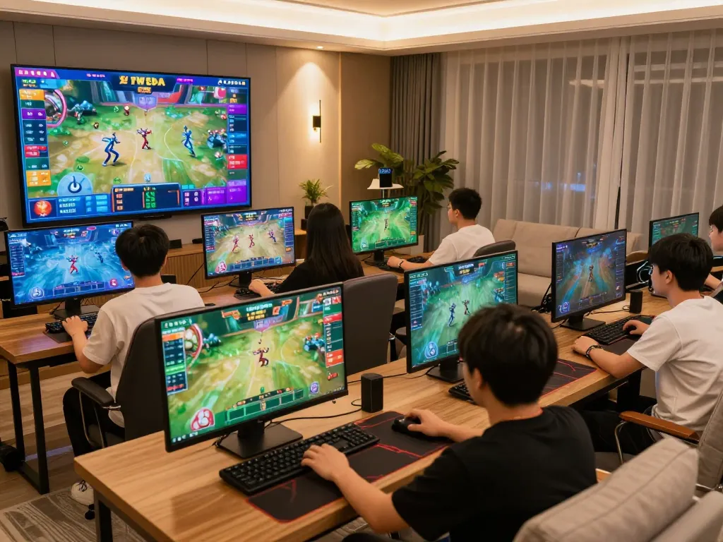 Engaged players placing bets in an exciting đá gà five88 online gaming session.