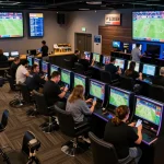 F168 sports betting enthusiasts engaging with live match updates and betting options in a lively lounge.