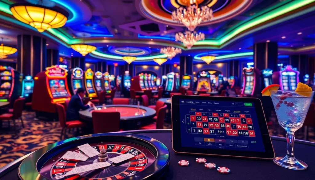 Engaging online gambling experience at trang chủ 88vn, showcasing vibrant casino activities.