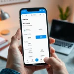 Interactive language learning app interface showcasing 有道 translation features in a cozy study setting.