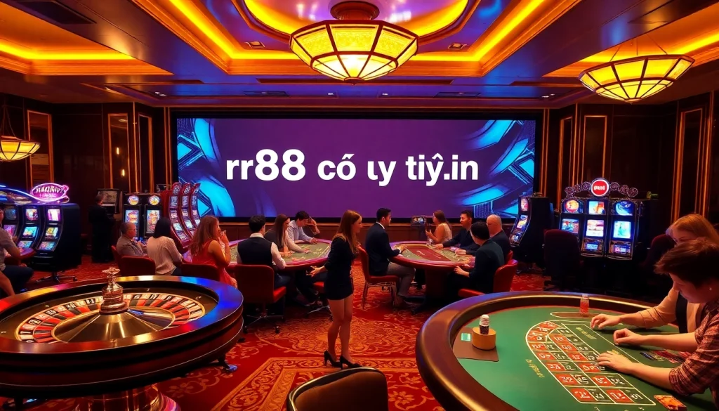 Experience the excitement at rr88 có uy tín with engaging casino games and vibrant atmosphere.