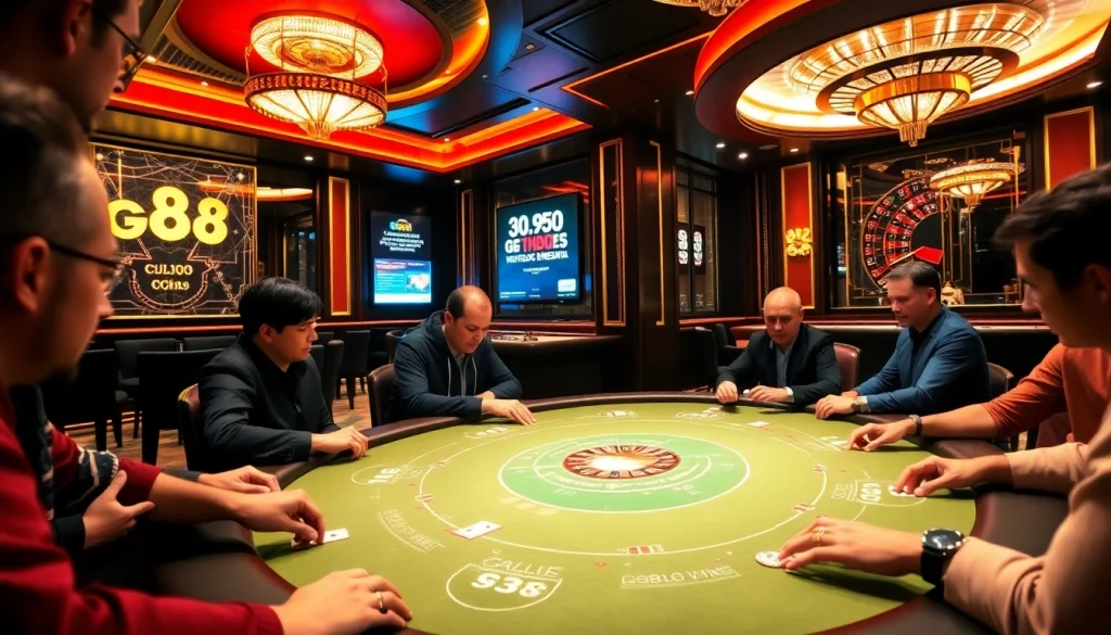 Experience the thrill at https://gg88.media/ with intense poker action and vibrant casino atmosphere.