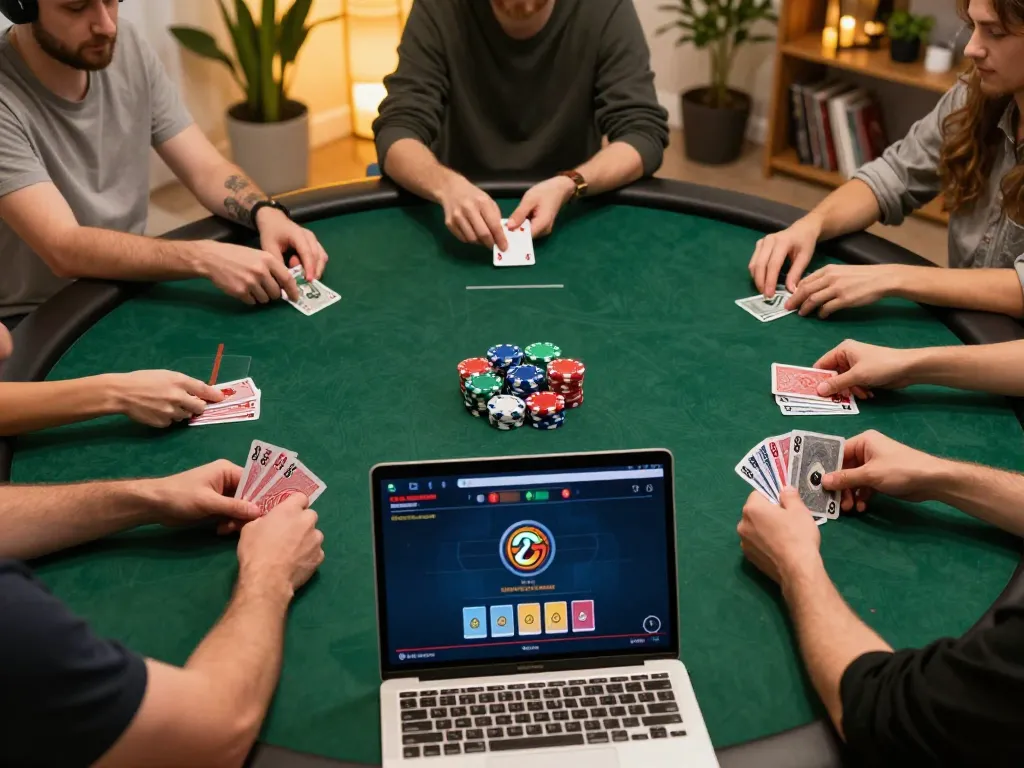 Dabet players engaging in an exciting poker game while using strategic betting techniques.