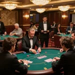 G28 trang chủ offers a sophisticated casino experience with engaged players at poker tables.