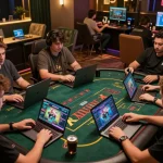 Players enjoying an immersive experience at XOCDIA88 online casino, showcasing dynamic gameplay and engagement.