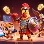 S8 presents a thrilling live casino experience with vibrant characters and crypto elements