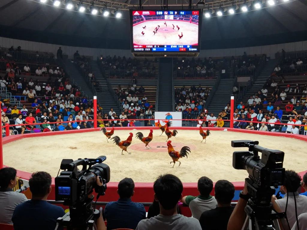 Watch trực tiếp đá gà action with thrilling live combat scenes showcasing intense rooster matches.