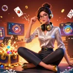 Engage in thrilling slot gaming with dynamic scenes showcasing c168 casino excitement and vibrant visuals.