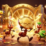 ku88bet promotes excitement with a 3D cartoon heist scene capturing thrilling casino elements.