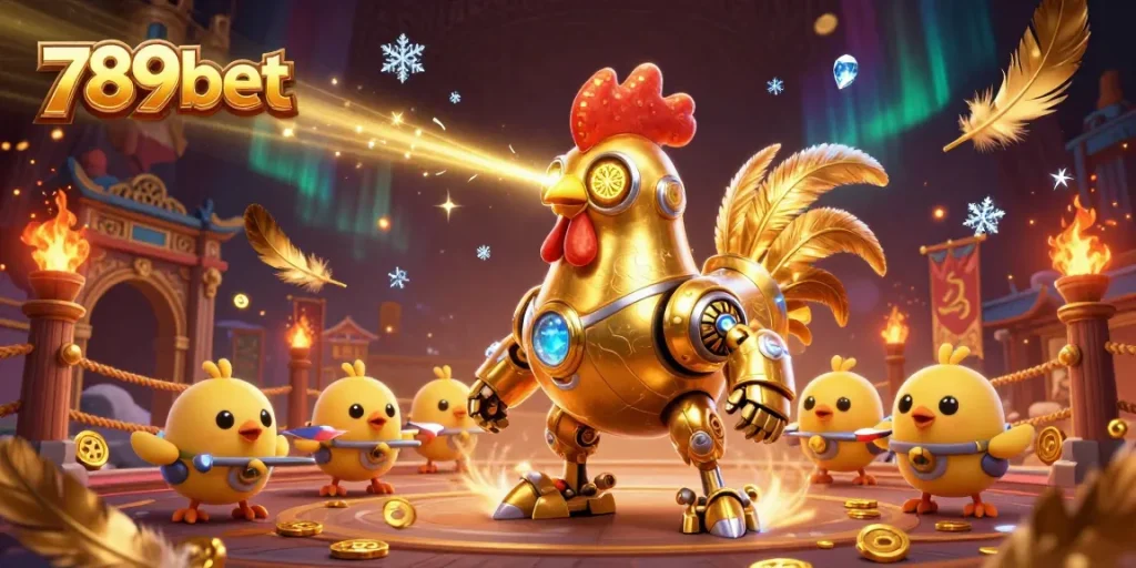 Experience thrilling action at 789bet with a vibrant 3D casino adventure featuring unique characters.