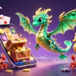 Engage with QS88 through an immersive treasure-filled casino adventure illustrated by 3D characters and vibrant gaming elements.