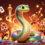 Engage with thrilling casino adventures at 8kbetbh featuring vibrant characters and lucky game elements.