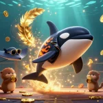 Experience thrilling wins at 88CLB with cartoon sea creatures celebrating by the slot reels.