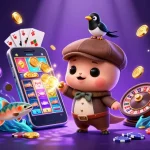 Engage with NK88’s vibrant casino world, featuring playful characters and dynamic gaming elements.