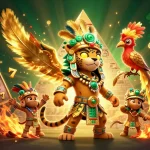 Experience exciting gameplay at Winner Island, featuring vibrant slot machines and cultural elements.