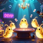 Play games at o8vip with glowing elements in a vibrant underwater casino setting.