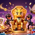 Experience thrilling gameplay at lolajack casino with vibrant slots and dynamic spinning elements.