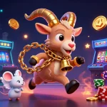 Engage in thrilling gameplay at sc88 with a lively holiday-horror casino scene featuring a festive Krampus.